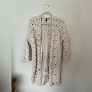 Moon and Madison plush knit cardigan